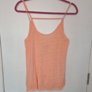 We The Free Peach Spaghetti Strap Top